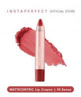 Wardah Instaperfect Mattecentric Lip Crayon 05 Sense 11 gr