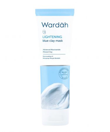 Wardah Lightening Blue Clay Mask 50 ml