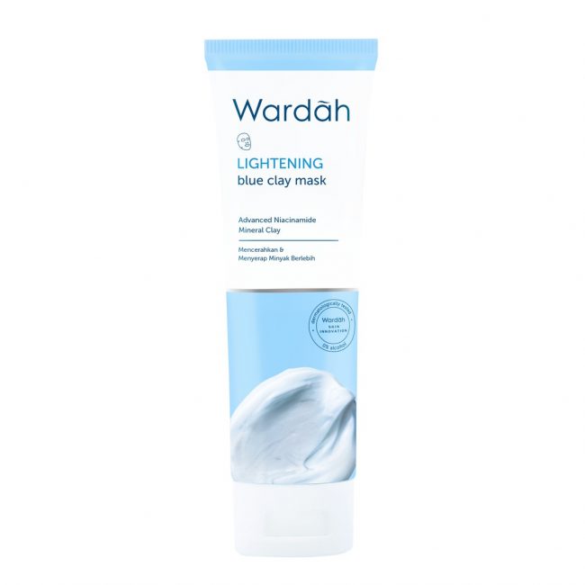 Wardah Lightening Blue Clay Mask 50 ml