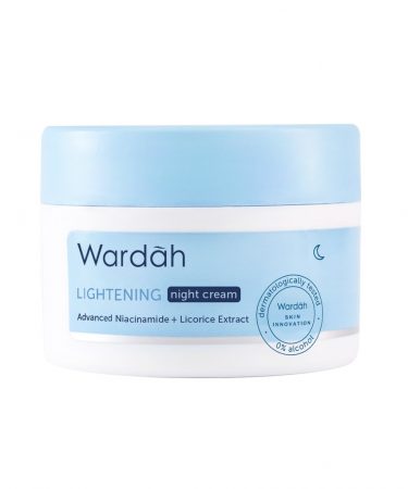 Wardah Lightening Night Cream Advanced Niacinamide 30 g