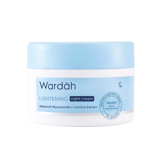 Wardah Lightening Night Cream Advanced Niacinamide 30 g