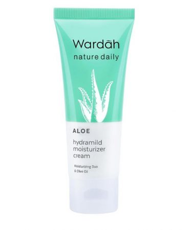 Wardah Nature Daily Aloe Hydramild Moisturizer Cream 40 ml