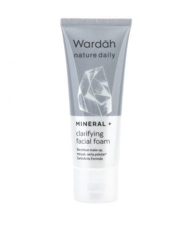 Wardah Nature Daily Mineral+ Clarifying Facial Foam 60 ml