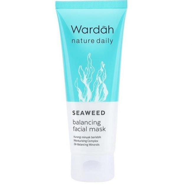 Wardah Nature Daily Seaweed Balancing Facial Mask 60 ml