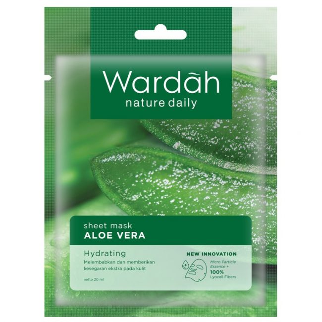 Wardah Nature Daily Sheet Mask Aloe Vera 20 ml