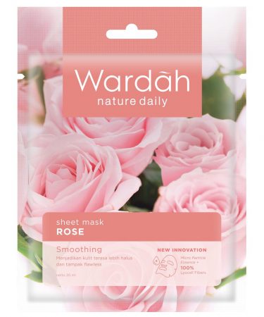 Wardah Nature Daily Sheet Mask Rose 20 ml