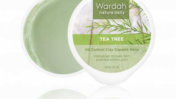 Wardah Nature Daily Tea Tree Oil Control Clay Capsule Mask 10 ml
