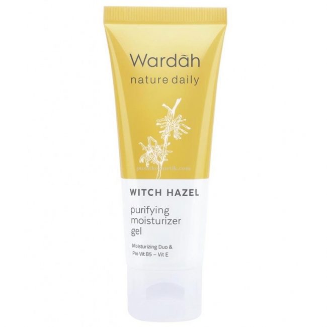 Wardah Nature Daily Witch Hazel Purifying Moisturizer Gel 40 ml