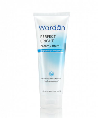 Wardah Perfect Bright Creamy Foam Brightening + Smoothing 60ml