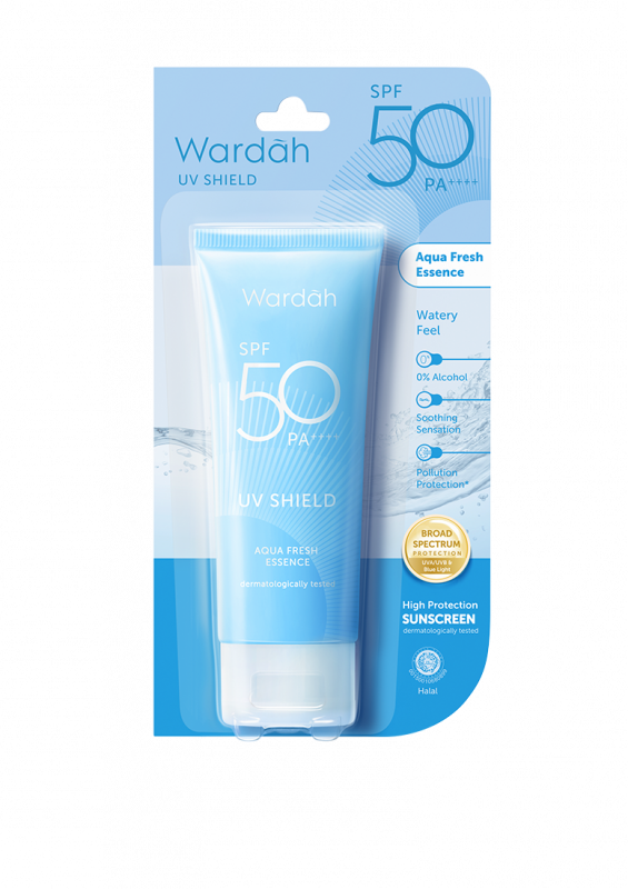 Wardah UV Shield Aqua Fresh Essence SPF 50