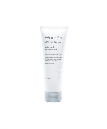 Wardah White Secret Facial Wash with AHA 100ml - 1