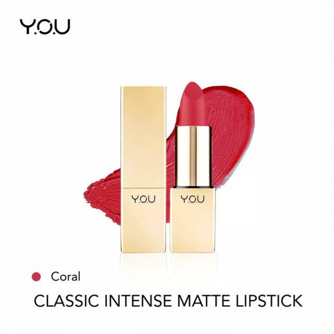 YOU Classic Intense Matte Lipstick 10 Coral