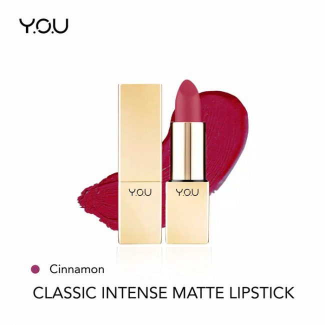 YOU Classic Intense Matte Lipstick 12 Cinnamon