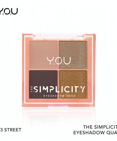 YOU The Simplicity Eyeshadow Quad 03 Street
