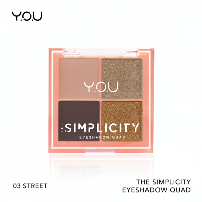YOU The Simplicity Eyeshadow Quad 03 Street