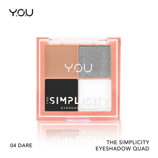 YOU The Simplicity Eyeshadow Quad 04 Dare