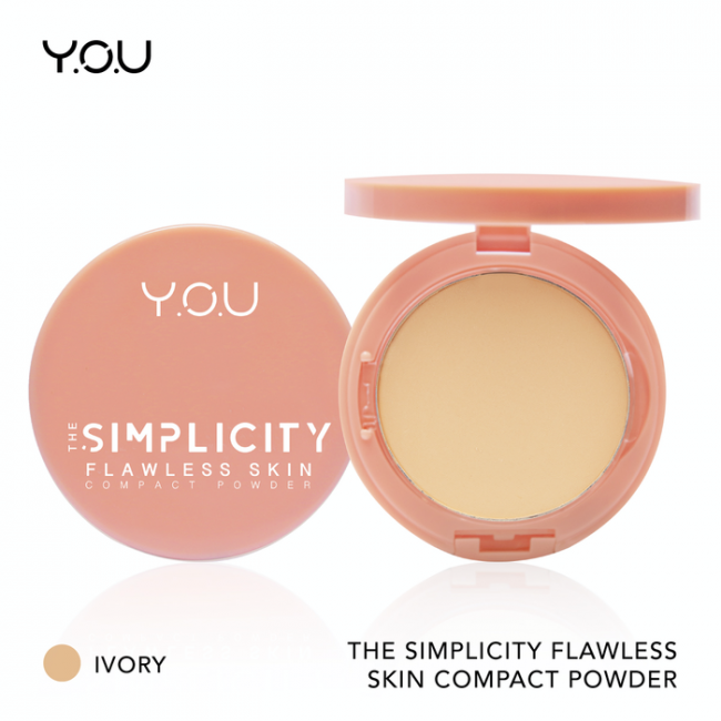 YOU The Simplicity Flawless Skin Compact Powder 01 Ivory