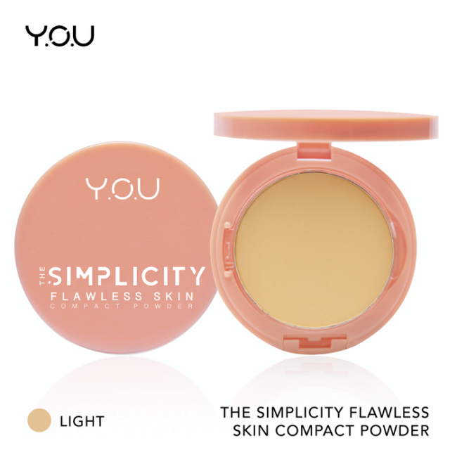 YOU The Simplicity Flawless Skin Compact Powder 02 Light