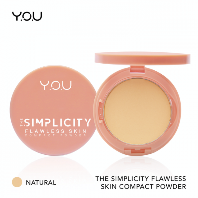 YOU The Simplicity Flawless Skin Compact Powder 03 Natural