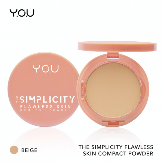 YOU The Simplicity Flawless Skin Compact Powder 04 Beige