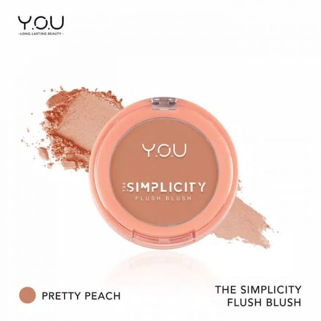 YOU The Simplicity Flush Blush 04 Pretty Peach