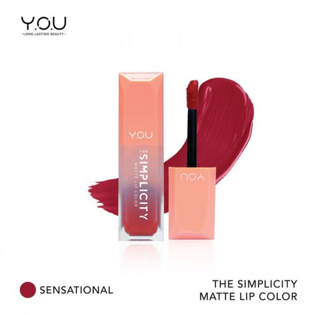 YOU The Simplicity Matte Lip Color 01 Sensational
