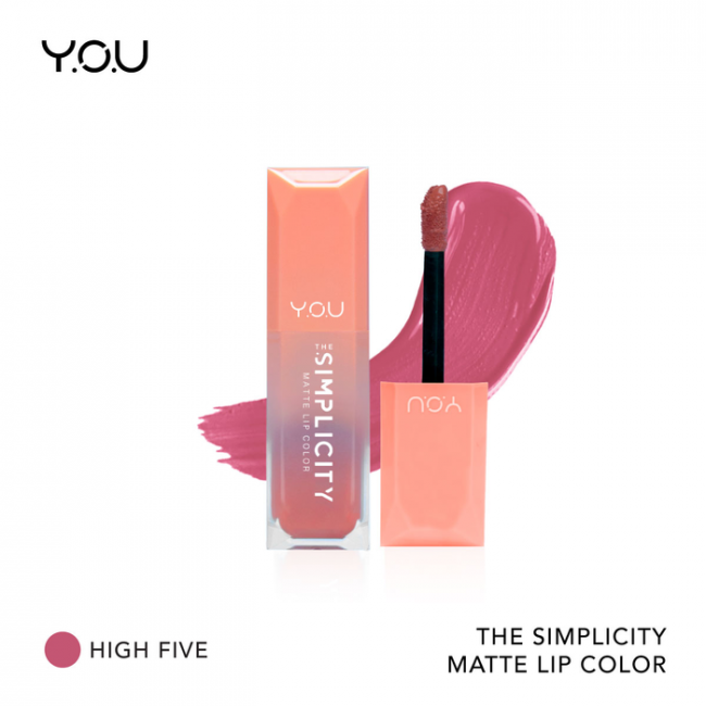 YOU The Simplicity Matte Lip Color 04 High Five
