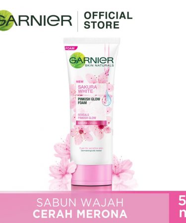 Garnier Sakura White Pinkish Glow Whip Foam 50ml