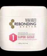 Makarizo Rebonding System Step 1 Super Gold 500g