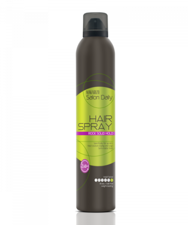 Makarizo Hair Spray Rock Solid Hold 24H 376ml