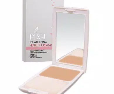 Pixy UV Whitening Perfect Creamy Cake Soft Peach