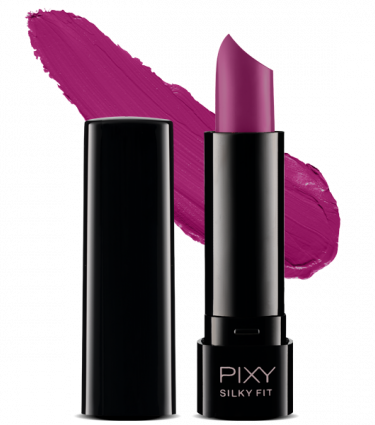 Pixy Silky Fit Lipstik 317 Vibrant Fuchia
