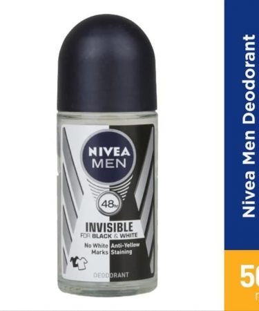 Nivea Men Deodorant Invisible Black & White Roll On 50ml
