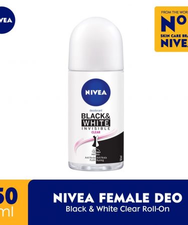 Nivea Deodorant Invisible Black & White Roll On 50ml