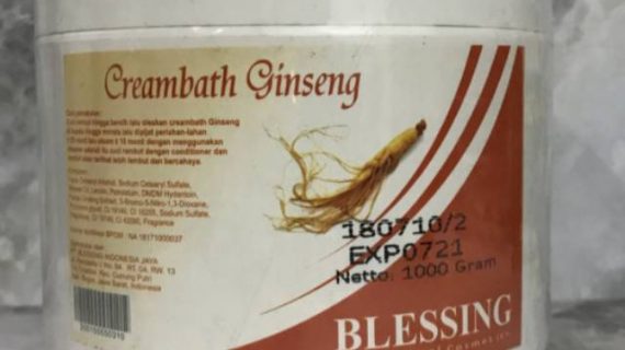 Blessing Creambath Gingseng 1000g