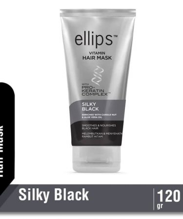 Ellips Hair Mask Pro Keratin Silky Black 120g
