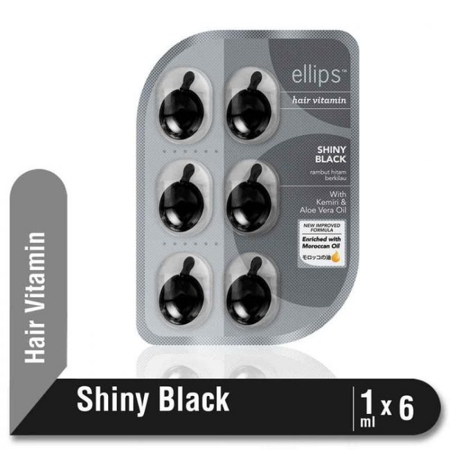 Ellips Hair Vitamin Shiny Black 6s