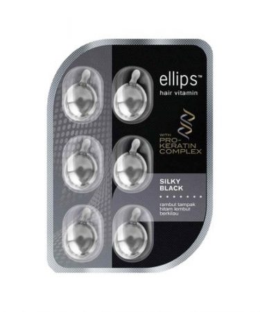 Ellips Hair Vitamin Silky Black 6s