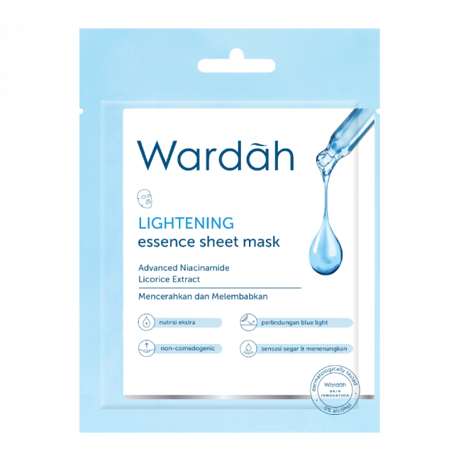 Wardah Lightening Essence Sheet Mask 20ml