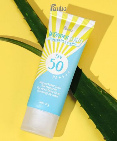 Fanbo Wonder Skin Sunscreen + Serum SPF 50 PA++++ 30gr-4