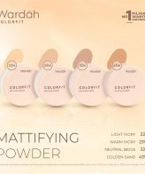 Wardah Colorfit Mattifying Powder 15 gram - Gambar 2