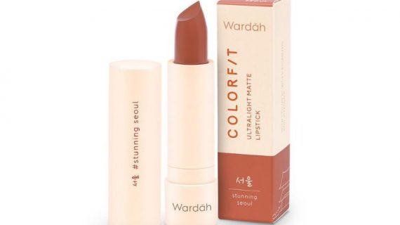 Wardah Colorfit Ultralight Matte Lipstick 10 Stunning Seoul-1