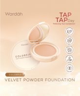 Wardah Colorfit Velvet Powder Foundation 11gr 1