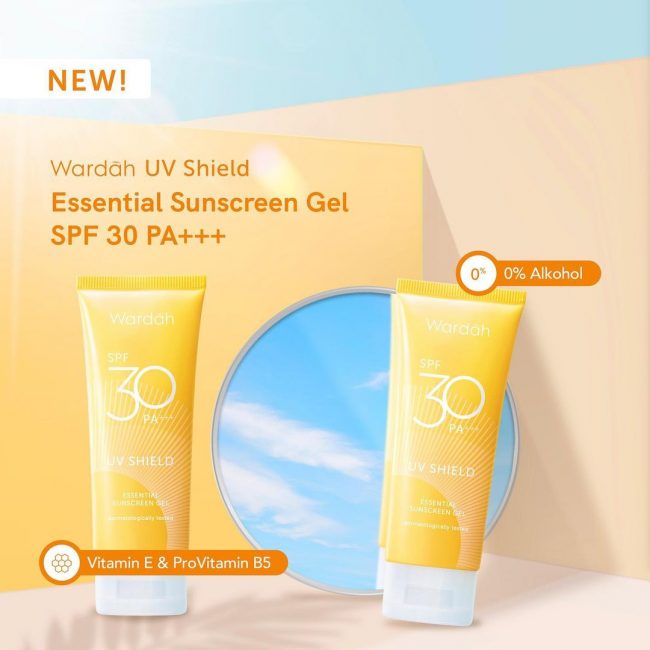 Jual Wardah UV Shield Essential Sunscreen Gel SPF 30 40ml