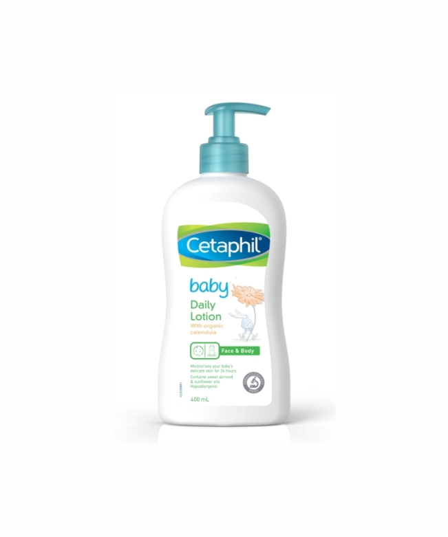 Cetaphil Baby Daily Lotion With Organic Calendula 400 mL-5