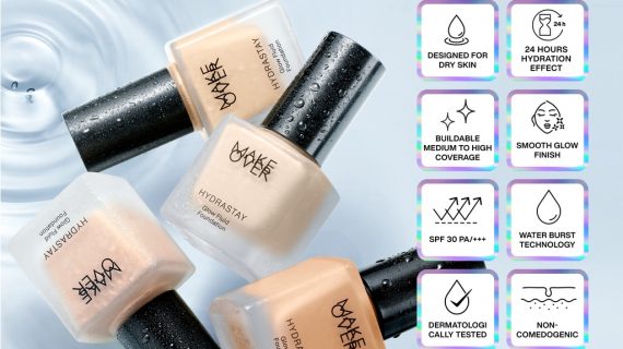 MAKE OVER Hydrastay Glow Fluid Foundation