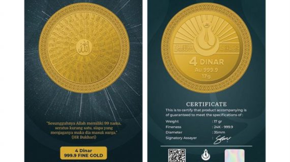4 Dinar Asmaul Husna