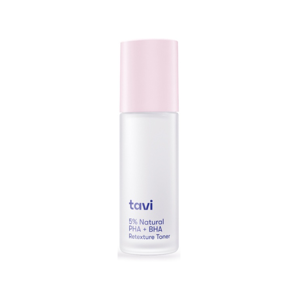 Produk Skincare Tavi - TAVI 5% Natural PHA + BHA Retexture Toner 100 ml